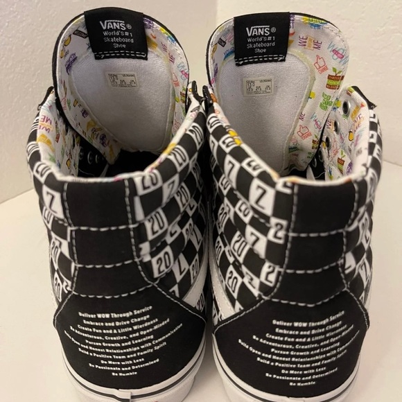 ZAPPOS 20 x VANS SK8-Hi MEN SIZE 9 1/2. RARE. NIB. - Picture 3 of 3